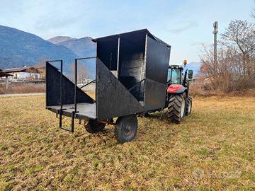 rimorchio agricolo carro carnevale 