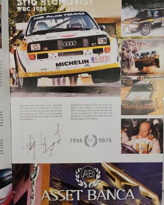 autografo Stig Blomqvist 