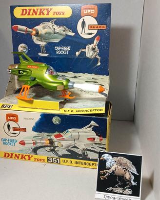 Modellino Dinky Toys UFO Interceptor Shado n.351