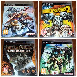 Set 4 Giochi per Ps3