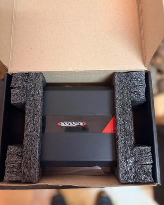 Amplificatore sound digital evox 1200.2 watt 2 ohm
