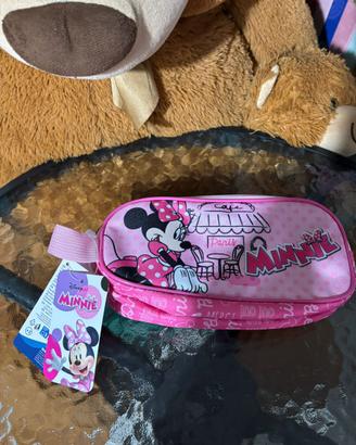 Astuccio doppia cerniera originale Disney Minnie