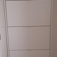 Scarpiera bianca Slim