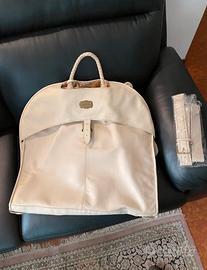 Porta Abiti bianco in pelle SAMSONITE - nuovo