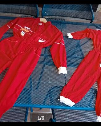 Ferrari lotto tute tuta costume bambino auto