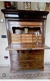 MOBILE DA SOGGIORNO SECRETAIRE RIBALTINA