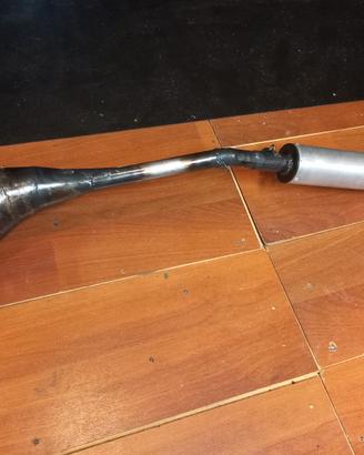 scarico completo hrd  silver horse  artigianale 