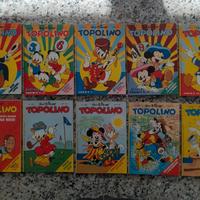 Lotto fumetti Topolino da 1381 a 1390