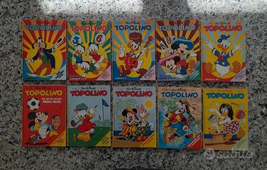 Lotto fumetti Topolino da 1381 a 1390