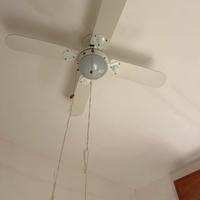 Lampadario ventilatore vintage anni 80
