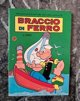 Ritiro fumetti Braccio di ferro e geppo