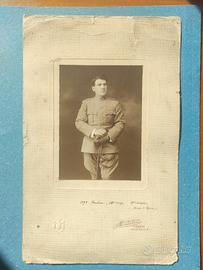 Foto d'epoca Ufficiale Italiano Firenze 1915