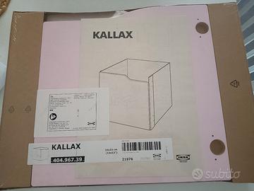 Ante Kallax Ikea colore rosa 