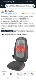 sedile/ poltrona massaggiatore 