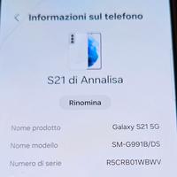 Samsung S21 256 GB