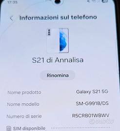 Samsung S21 256 GB