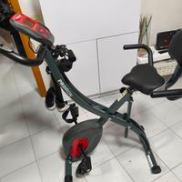 Cyclette con vogatore