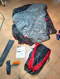 tenda da campeggio idrorepellente 4.55x2.3x1.8m gr