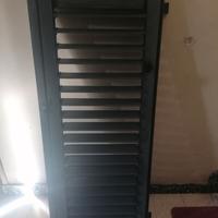 Parte sx persiana in alluminio a lamelle orientabi