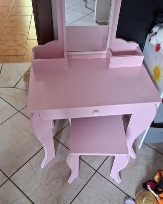 Set tavolo da trucco per bambina