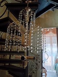 lampadario in cristallo 