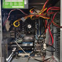 PC desktop fisso mid tower nero assemblato