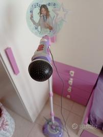 Microfono di Violetta.