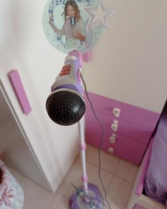Microfono di Violetta.