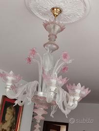 Lampadario di murano