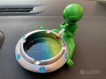 Alieno 👽 portacenere Ufo 🛸 resina