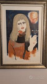 Quadro Litografia originale William Tode 