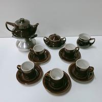 servizio da caffè ceramica vintage