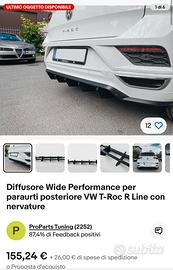 Diffusore paraurti posteriore Volkswagen T-roc