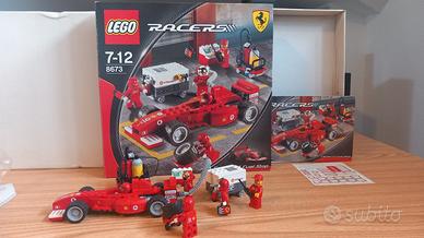 LEGO 8673 Ferrari F1 Fuel Stop – Come nuovo!