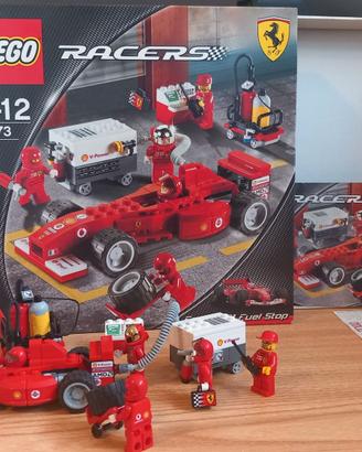 LEGO 8673 Ferrari F1 Fuel Stop – Come nuovo!