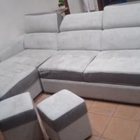 Divano grigio 275 cm