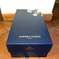 Scarpe eleganti nere lucide Andrea Nobile