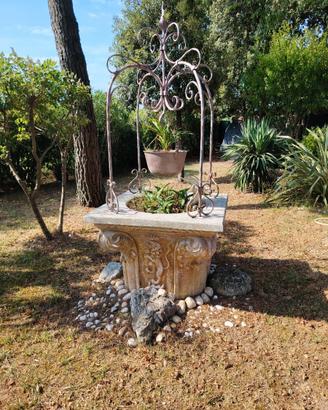 Pozzo antico da giardino