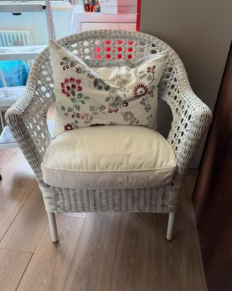 Sedia vimini artiginale