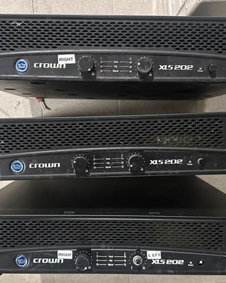 Amplificatori crown xls 202
