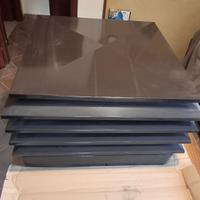 Comignolo in acciaio verniciato Komy 63x63 cm