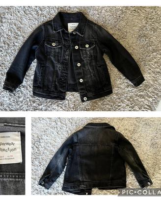 Giubbino jeans bimba