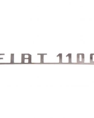 Scritta Emblema Targhetta auto Fiat 1100