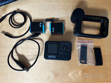 GoPro Hero 9 Black + Media Mod + Accessori