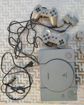 Lotto Accessori PS1 + Adattatore Namco + PS1 