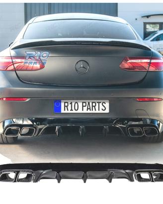 DIFFUSORE MERCEDES CLASSE E C238 16- AMG NERO LUCI