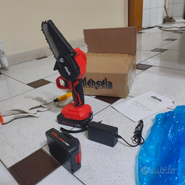Mini motosega a batteria 6"pollici