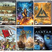 31 giochi PC originali su dvd