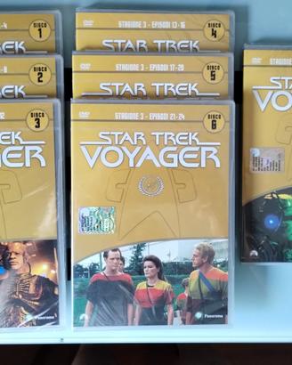 DVD Star Trek Voyager Stagione 3 completa