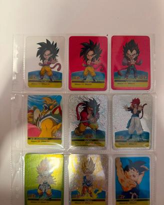 Collezione DragonBall GT (altre carte non in foto)